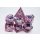 Sharp Edge Moving Eye Bloodshot RPG Dice Set (7)