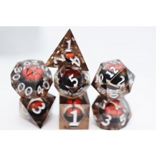 Sharp Edge Moving Eye Nightvision RPG Dice Set (7)