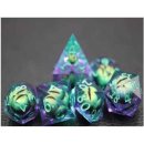 Sharp Edge Moving Eye RPG Dice Set (7) Enchanted Cyclops