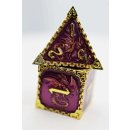 Royal Dragon with Gold Metal RPG Dice Set (7)