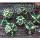 Elvish Royal Arrow Metal RPG Dice Set (7)
