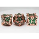 Jungle Arrow Metal RPG Dice Set (7)