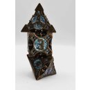 Night Sky Arrow Metal RPG Dice Set (7)