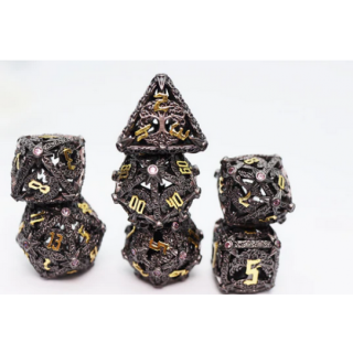 Tree of Vigilance RPG Hollow Metal Dice Set (7)