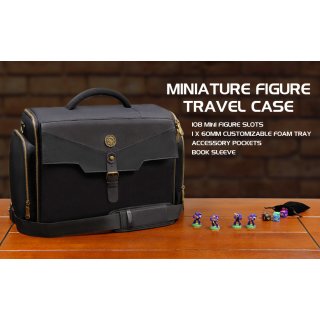 ENHANCE Miniature Figure Storage Case Black