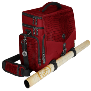 ENHANCE Tabletop Adventurers Travel Bag Red