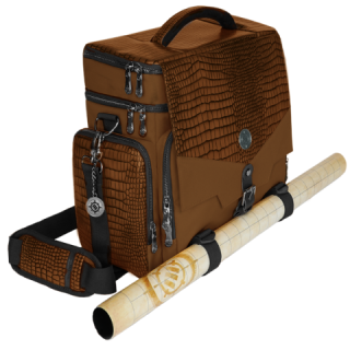 ENHANCE Tabletop Adventurers Travel Bag Brown