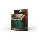 Dragon Storm Velvet Compartment Dice Bag: Green Dragon...