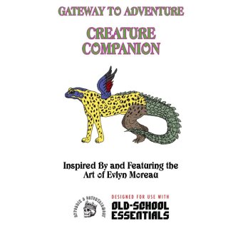 Old-School Essentials RPG: Gateway to Adventure - Creature Companion (EN)