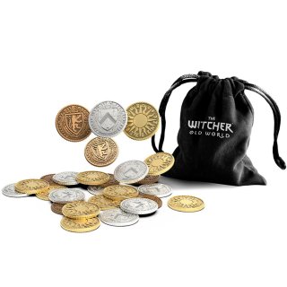 The Witcher - Old World: Metal Coins (EN)