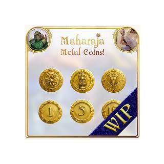 Maharaja: Metal Coins (EN)