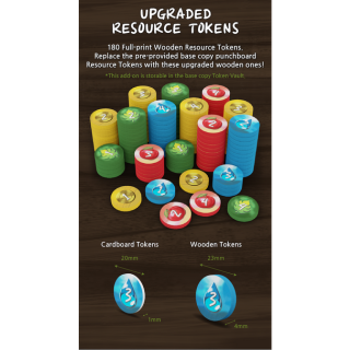 Life of the Amazonia: Upgraded Resource Tokens (EN)