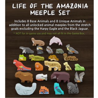 Life of the Amazonia: Meeple Set (EN)