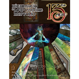 13th Age: High Magic & Low Cunning Map Folio (EN)