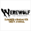 Werewolf The Apocalypse RPG: Expanded Character Sheet...