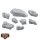 Dystopian Wars: Icebergs and Glaciers Set (EN)