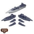 Dystopian Wars: Falkenstein Battlefleet Set (EN)
