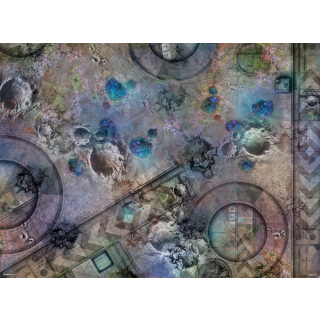 TerrainCrate: 44x60 Inch Grim Battlefield Battle Mat