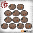 Carnevale: 40mm Sunken Wood Bases