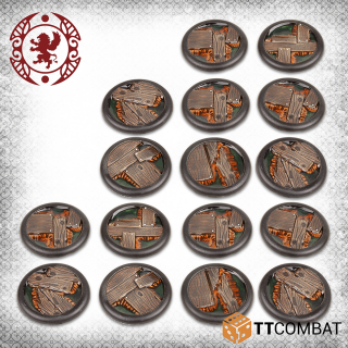 Carnevale: 30mm Sunken Wood Bases