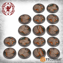 Carnevale: 30mm Sunken Wood Bases