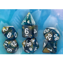 RPG Dice Set (7) Treasure Series Onyx (EN)
