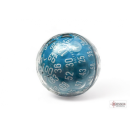 Opaque Zocchihedron Blue/White D100