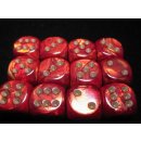 Chessex 16mm d6 with pips Dice Blocks (12 Dice) -...