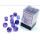 Chessex Nebula 12mm d6 Nocturnal/blue Luminary Dice Block (36 Dice)