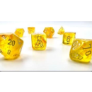 Chessex Lab Dice 6 Borealis Polyhedral Canary/white...