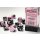 Chessex Dice Sets Black-Pink/White Gemini 16mm d6 (12)