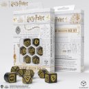 Harry Potter: Hufflepuff Modern Dice Set Black (7)