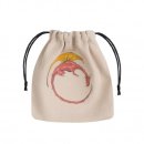 Dragon Beige & multicolor Dice Bag