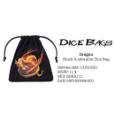 Dragon Black & Adorable Dice Bag