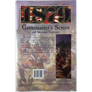 1879: GM Screen & Adventure Generator (EN)