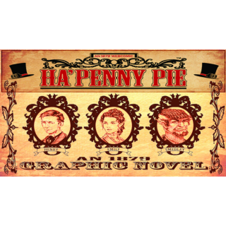 1879: Ha´Penny Pie Graphic Novel - The Case of the Corrupted Carnivorous Collector (EN)