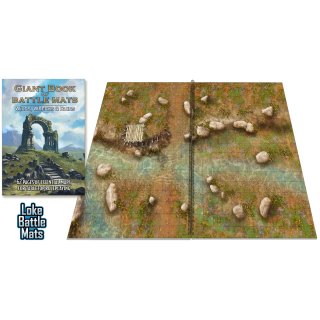 Giant Book of Battle Mats: Wild Wrecks & Ruins (EN)