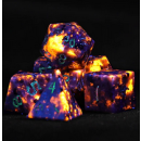 Dragons Hoard Gemstone Dice Set Yooperlite with a UV Pen...