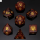 Dragons Hoard Gemstone Dice Set Mahagony Obsidian (7)