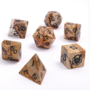Dragons Hoard Gemstone Dice Set Picture Jasper (7)