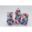 Sharp Edge Resin Dice Set (7) Blooming Tempest