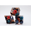 Sharp Edge Dice Set (7) Efflorescent Petals