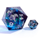 Sharp Edge Liquid Core 55mm Chonk D20 Twilight Azure
