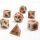 Dragons Hoard Gemstone Dice Set Moonstone (7)