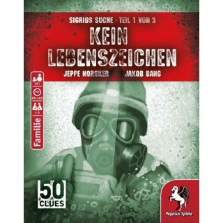 50 Clues - Kein Lebenszeichen (Sigrids Suche, Teil 1 von 3) (DE)