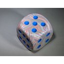 Festive 50mm D6 Pips Popart/blue