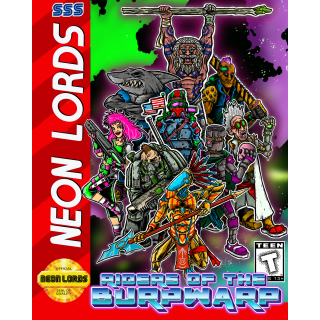 Neon Lords of the Toxic Wasteland RPG: Riders of the Burpwarp (EN)