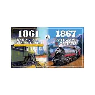 1861 - Railways of the Russian Empire & 1867 Railways of Canada
