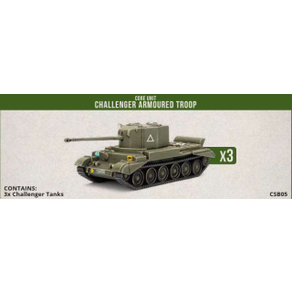 Clash of Steel: Challenger Armoured Troop (3)
