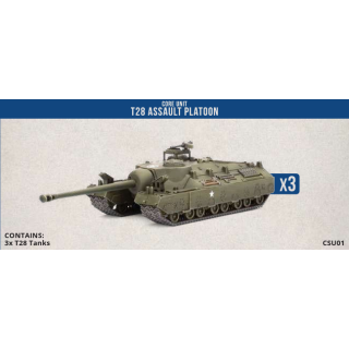 Clash of Steel: T28 Assault Tank Platoon (3)